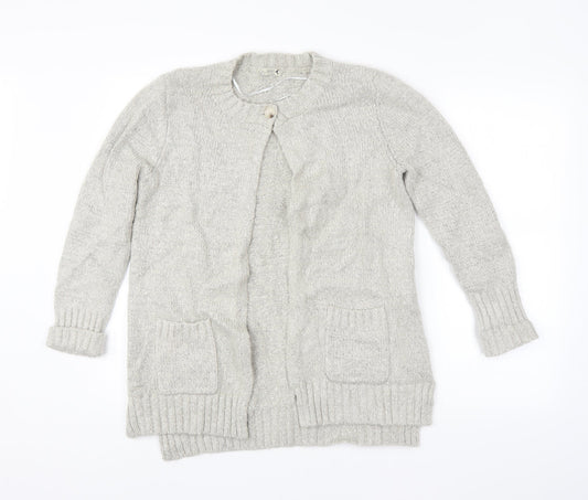 Womens UK Size 14 M&Co. Grey Pullover Jumper