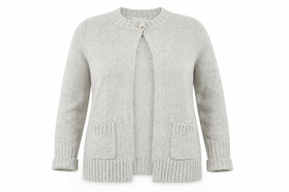 Womens UK Size 14 M&Co. Grey Pullover Jumper