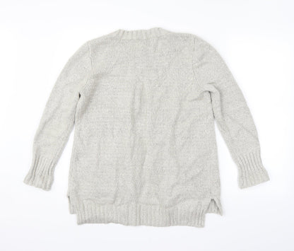 Womens UK Size 14 M&Co. Grey Pullover Jumper