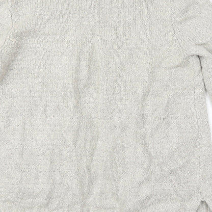 Womens UK Size 14 M&Co. Grey Pullover Jumper