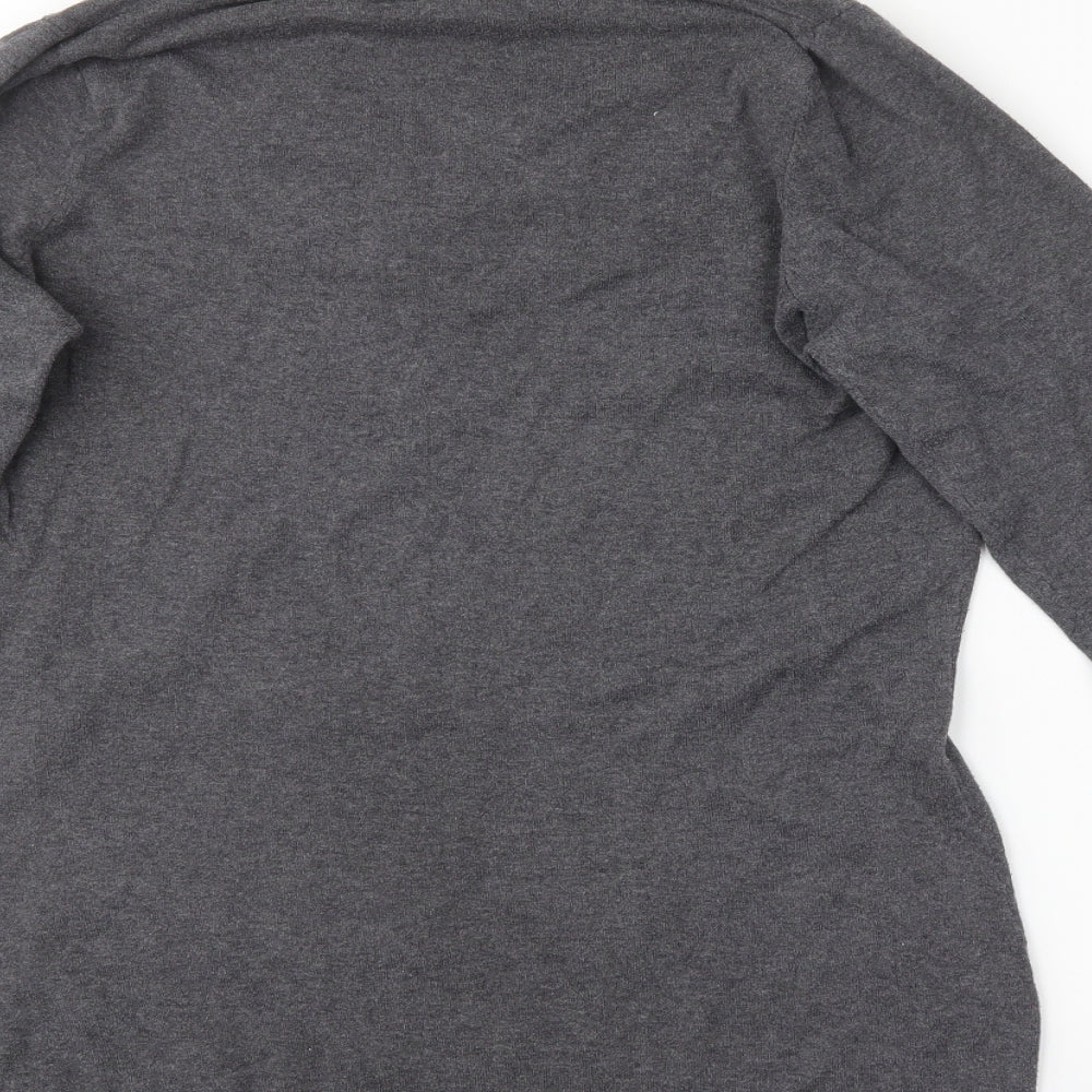 Womens UK Size 16 Papaya Grey Pullover Jumper