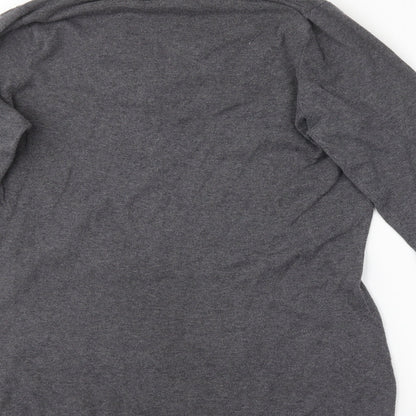 Womens UK Size 16 Papaya Grey Pullover Jumper