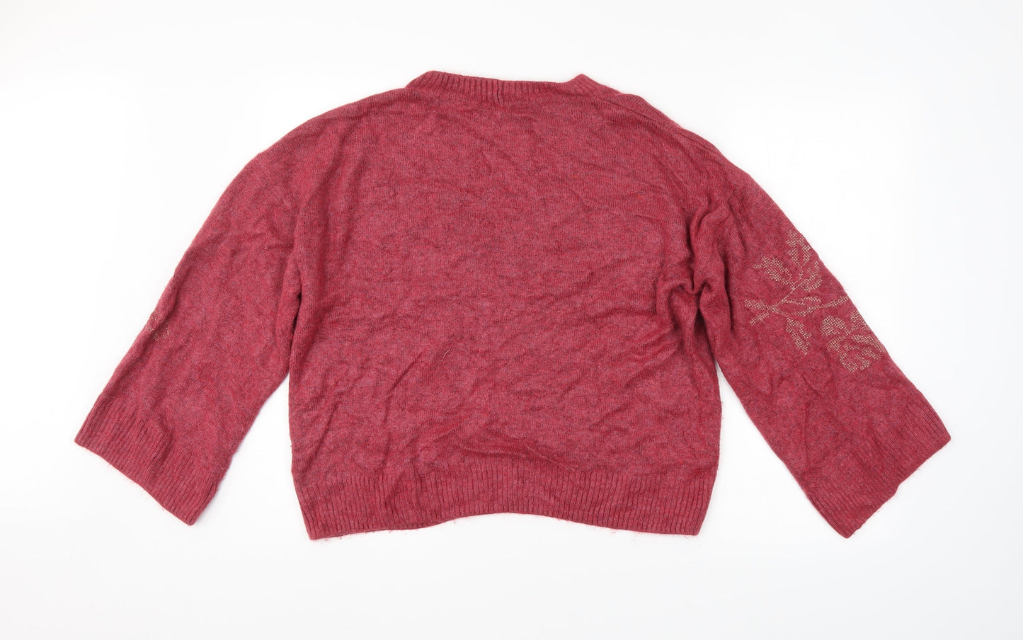 Womens UK Size 16 NEXT Red Pullover Jumper