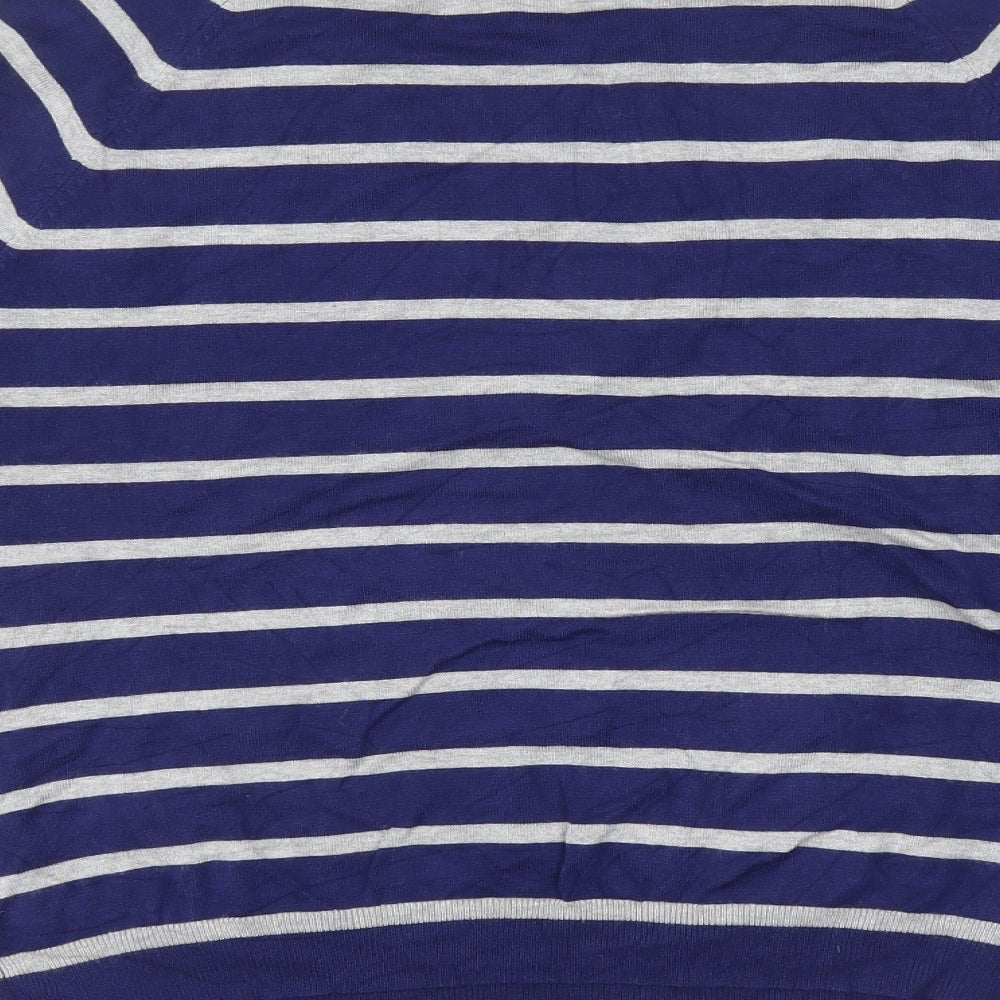 Womens UK Size 18 M&Co. Blue Pullover Jumper