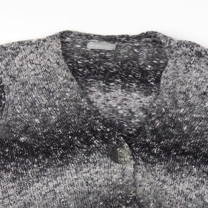 Womens UK Size L M&S Grey Cardigan Jumper