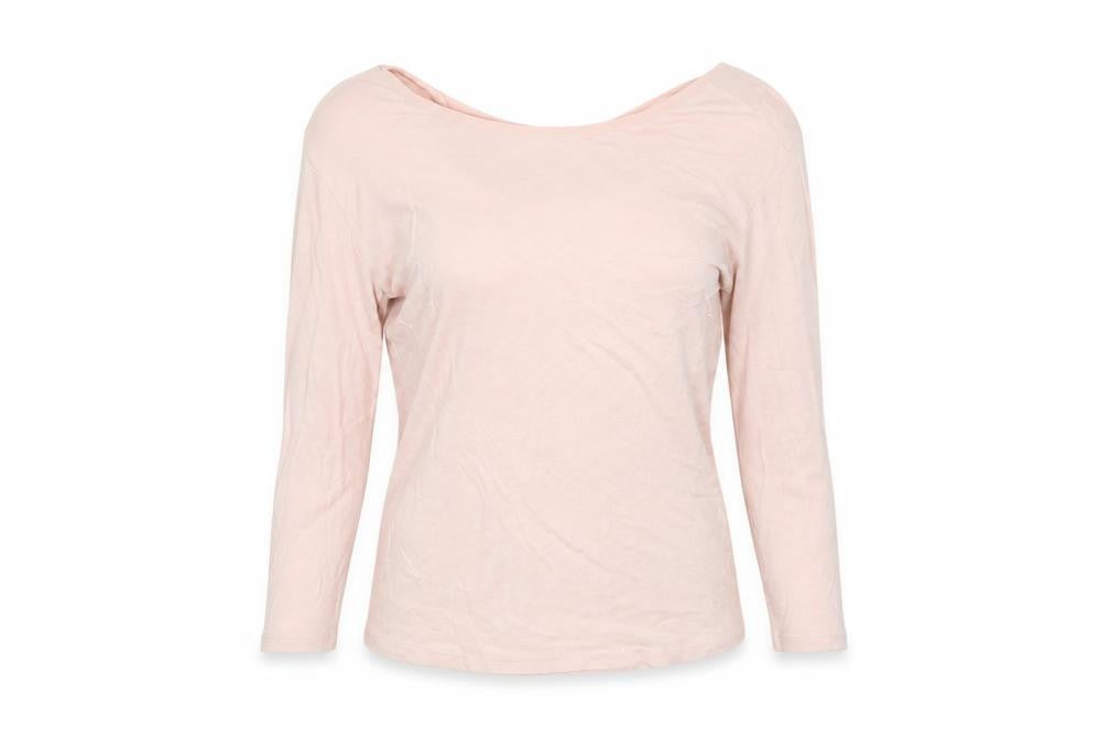 Womens UK Size L Springfield Pink Basic T-Shirt