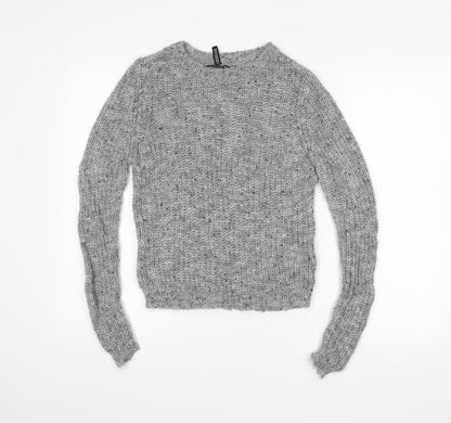 Womens UK Size S H&M Grey Pullover Jumper