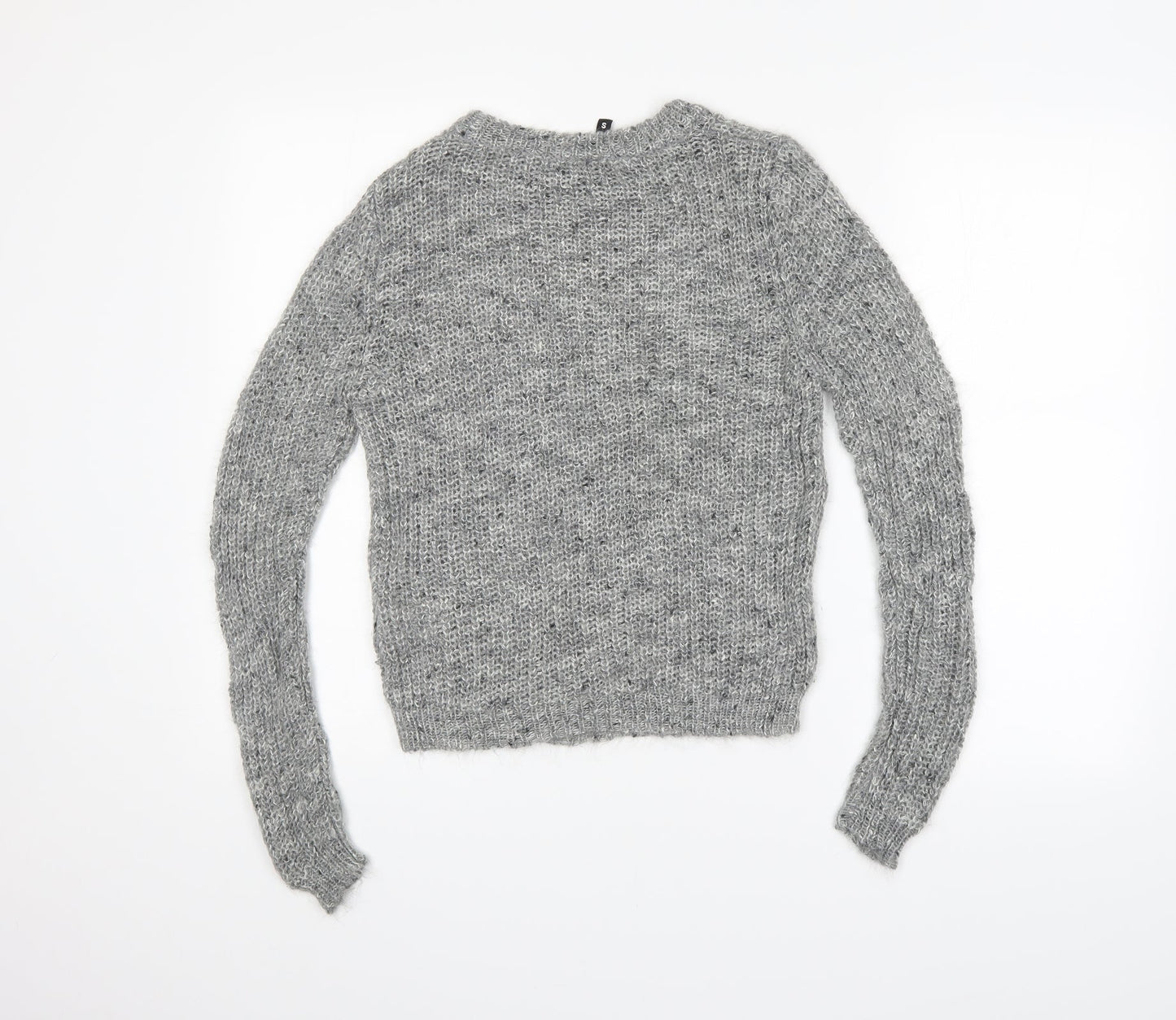 Womens UK Size S H&M Grey Pullover Jumper