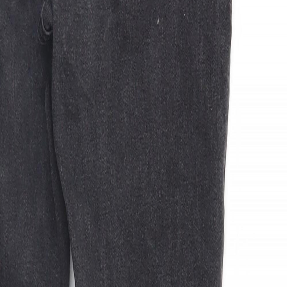 Denim & Co. Womens Black  Denim Tapered Jeans Size 6 L26 in