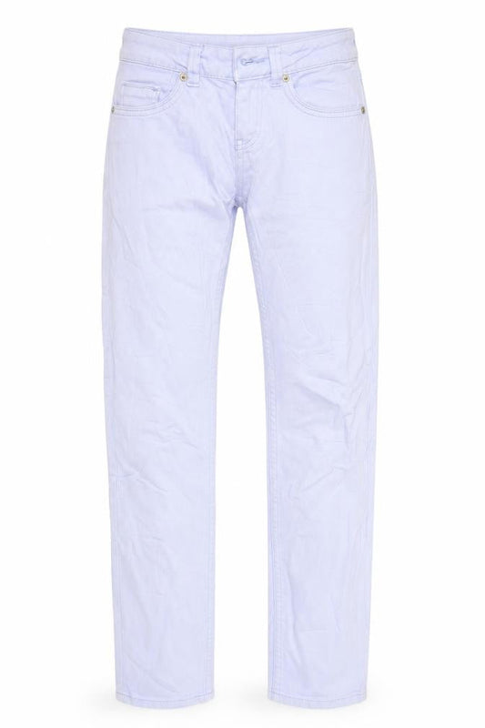Topshop Womens Blue  Denim Straight Jeans Size 25 in L30 in