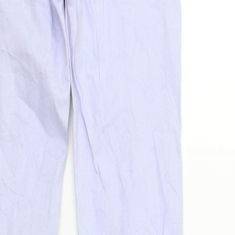 Mens UK Size 25 in Top Shop Regular Fit Straight Blue Jeans