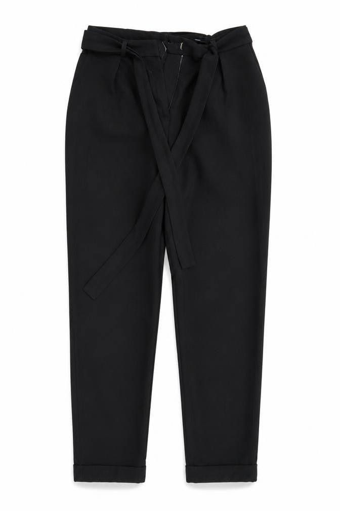 Womens UK Size 6 ASOS Regular Fit  Black Trousers