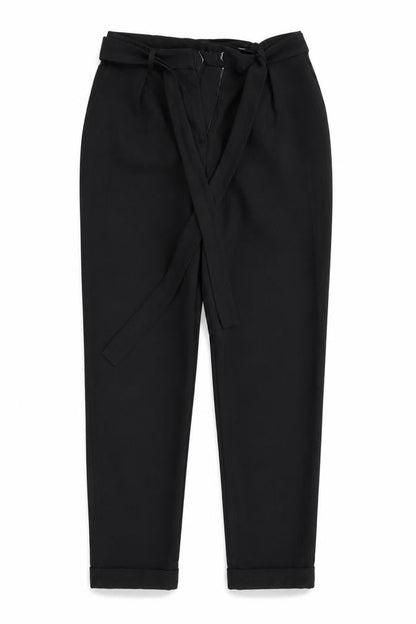 Womens UK Size 6 ASOS Regular Fit  Black Trousers