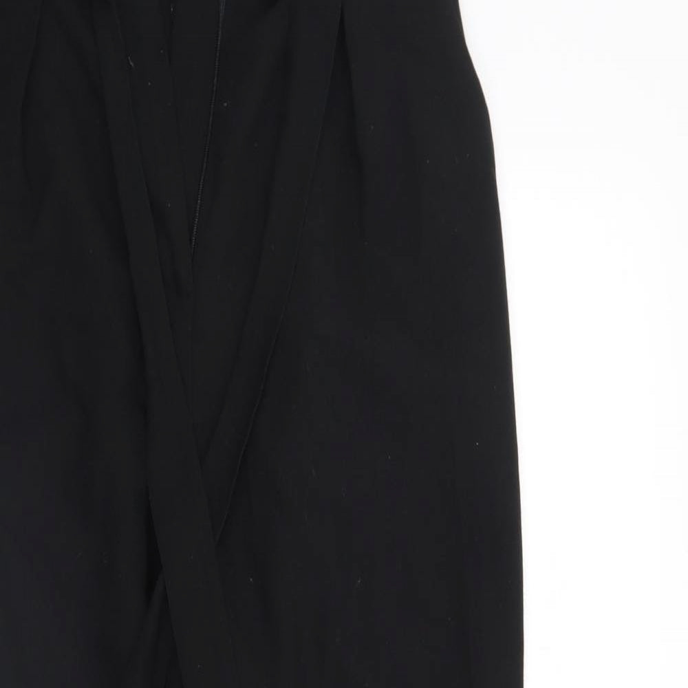 Womens UK Size 6 ASOS Regular Fit  Black Trousers
