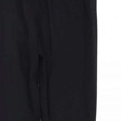 Womens UK Size 6 ASOS Regular Fit  Black Trousers