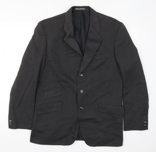 Mens UK Size 40 Lincroft Regular Grey Suit Jacket