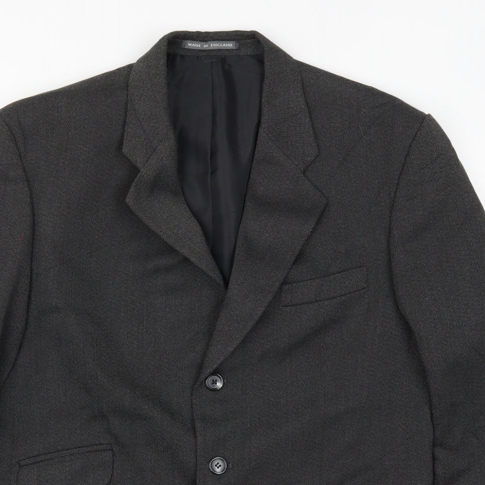 Mens UK Size 40 Lincroft Regular Grey Suit Jacket