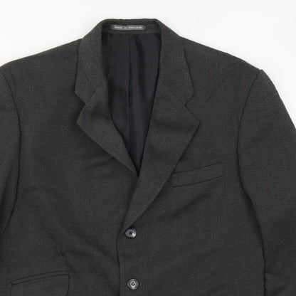 Mens UK Size 40 Lincroft Regular Grey Suit Jacket