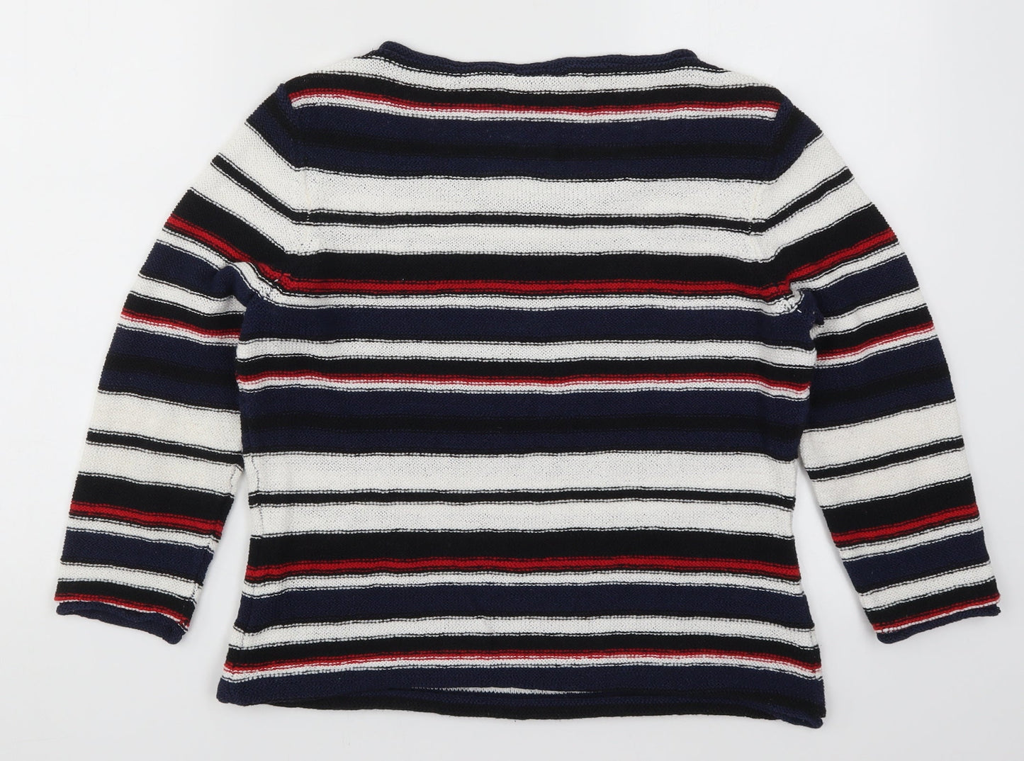 Womens UK Size M Precis Blue Pullover Jumper