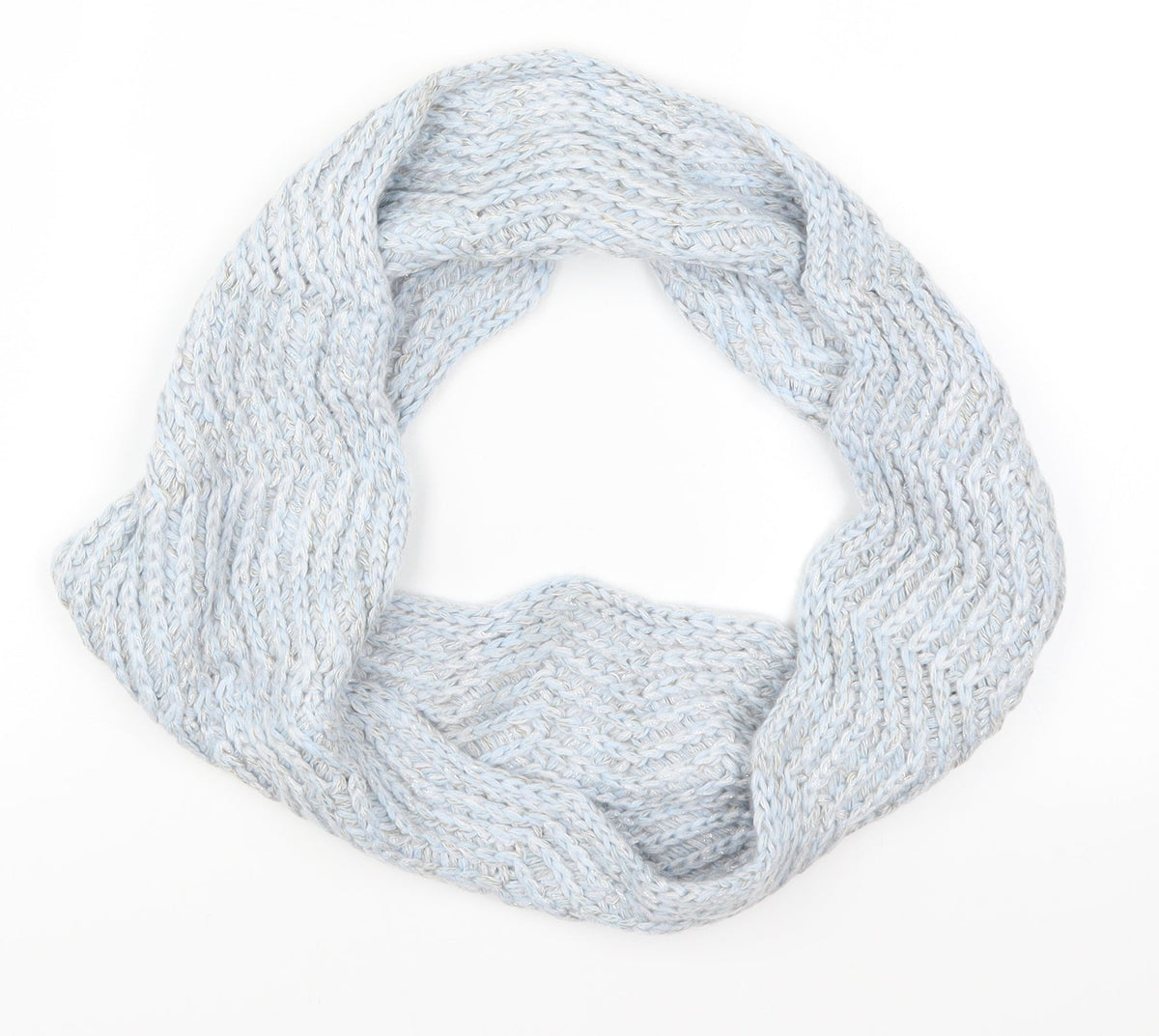 Preworn Womens Blue    Scarf   - Snood
