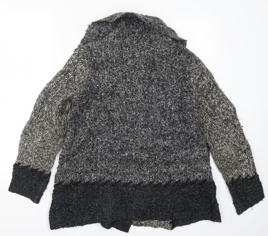 Womens UK Size 10 Marks and Spencer Grey Cardigan Jumper