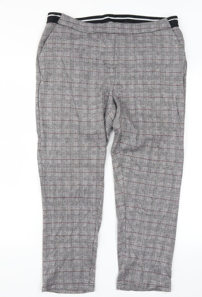 Womens UK Size 14 Damart Regular Fit  Grey Trousers