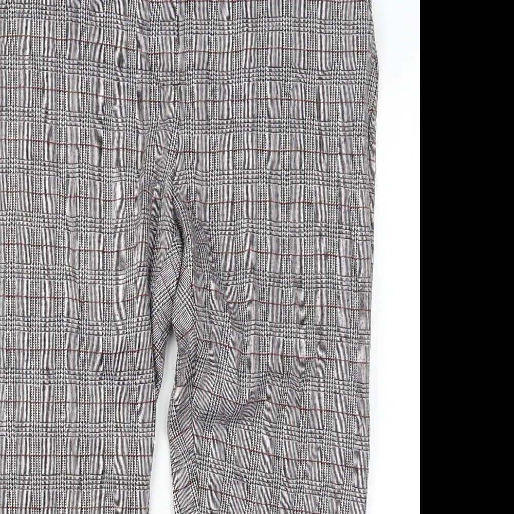 Womens UK Size 14 Damart Regular Fit  Grey Trousers