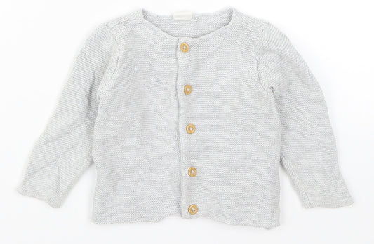 H&M Baby Grey   Cardigan Jumper One Size