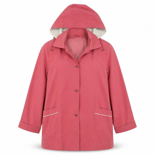 Womens UK Size 14 JBC Pink Overcoat