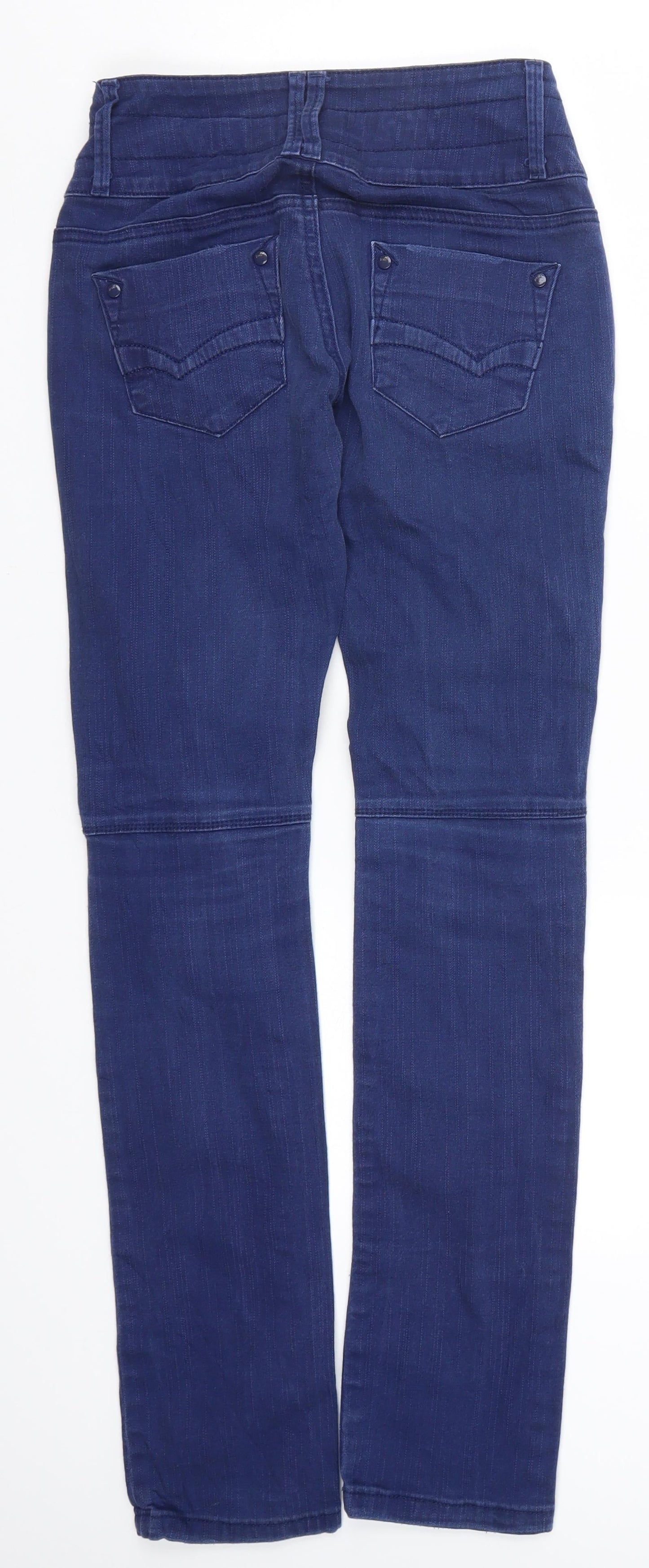 TRL Womens Blue  Denim Skinny Jeans Size 4 L31 in