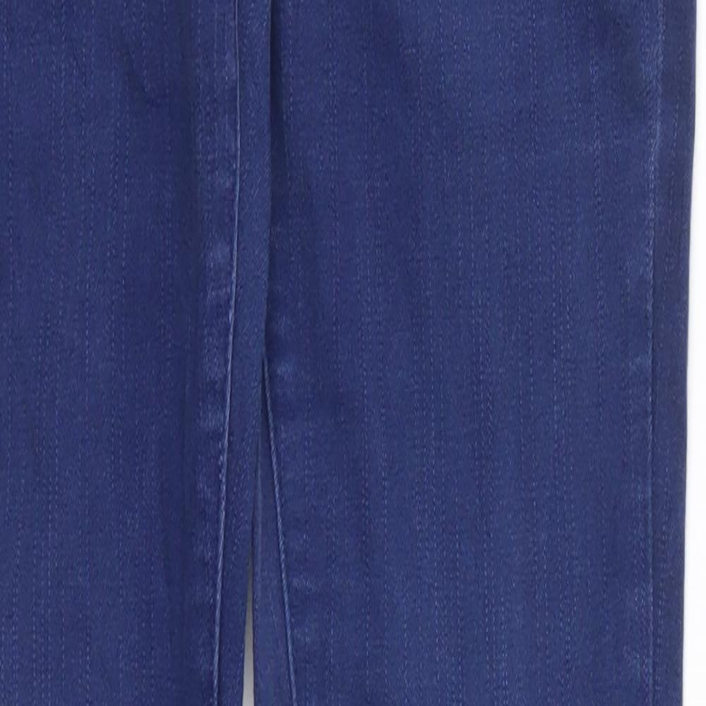 TRL Womens Blue  Denim Skinny Jeans Size 4 L31 in
