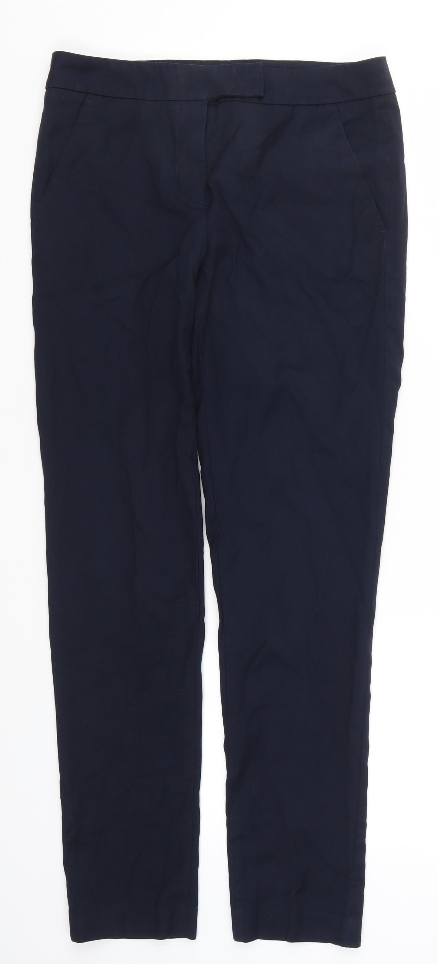 Benetton Womens Blue   Trousers  Size 28 in L27.5 in