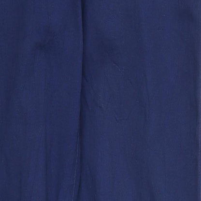 In Extenso Womens Blue   Chino Trousers Size 8 L29 in