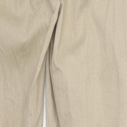 Sesst Womens Beige   Trousers  Size 8 L27.5 in