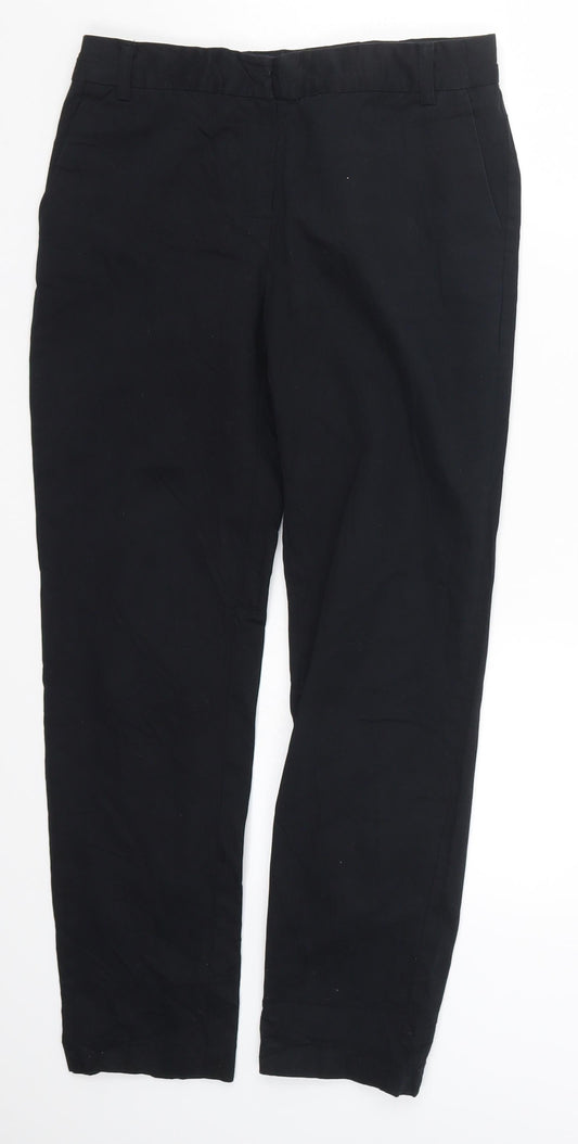 Mango Womens Black   Trousers  Size 8 L25 in