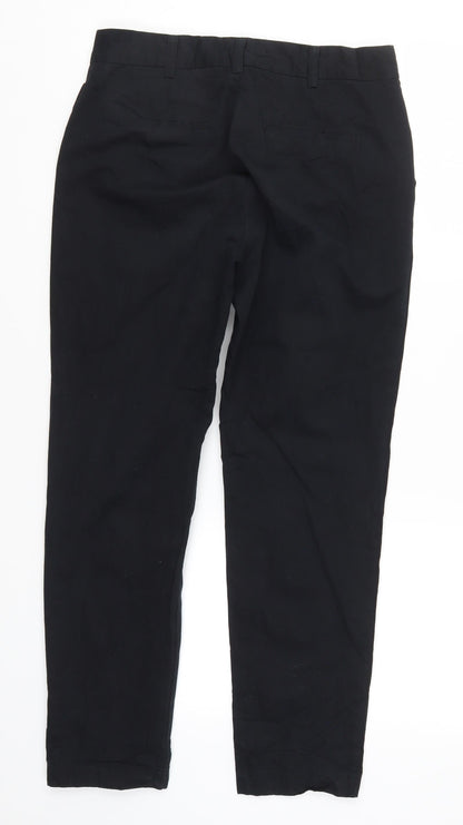 Mango Womens Black   Trousers  Size 8 L25 in