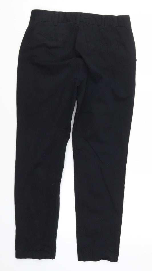Mango Womens Black   Trousers  Size 8 L25 in