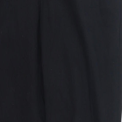 Mango Womens Black   Trousers  Size 8 L25 in