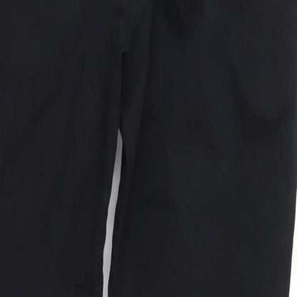 Mango Womens Black   Trousers  Size 8 L25 in