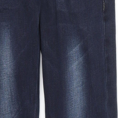 Womens UK Size 27 in Preworn Regular Fit Skinny Blue Jeans