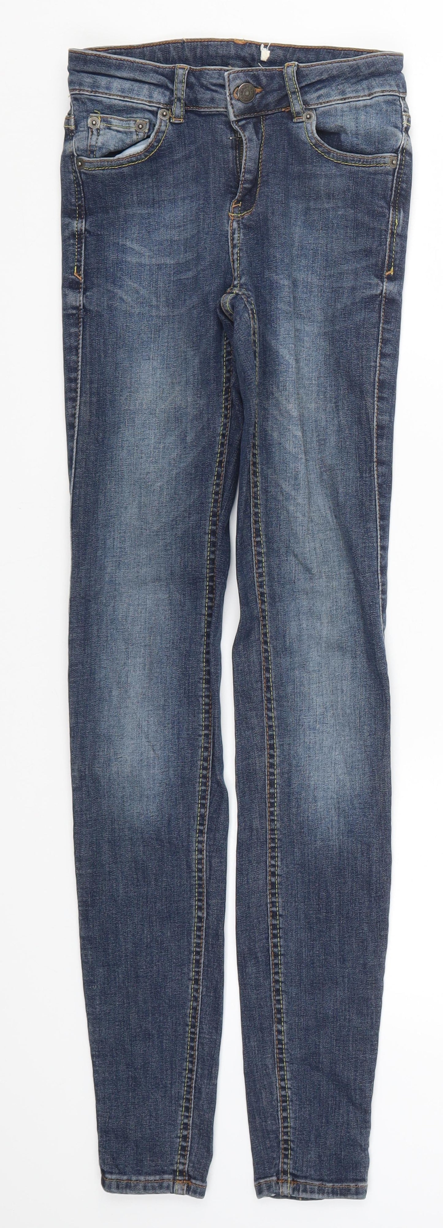 Womens UK Size 24 in Gina Tricot Regular Fit Skinny Blue Jeans