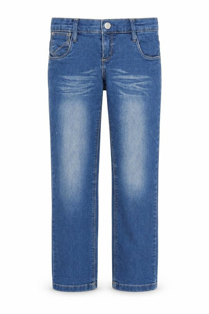 name it Girls Blue  Denim Straight Jeans Size 12 Years