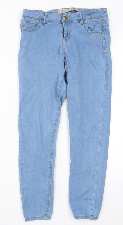 Denim Co Womens Blue  Denim Skinny Jeans Size 10 L25 in