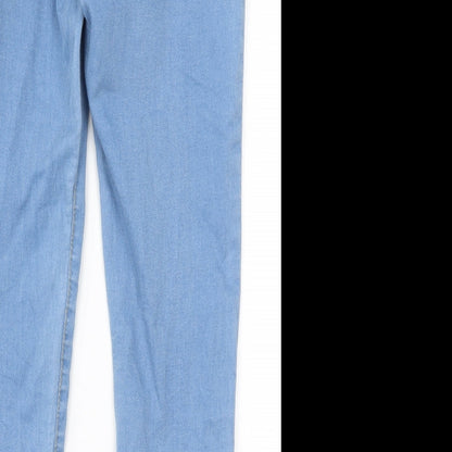 Denim Co Womens Blue  Denim Skinny Jeans Size 10 L25 in