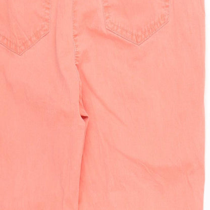 Gerry Weber Womens Pink   Cropped Trousers Size 20 L24 in