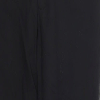 Neo Noir Womens Black   Trousers  Size M L26 in