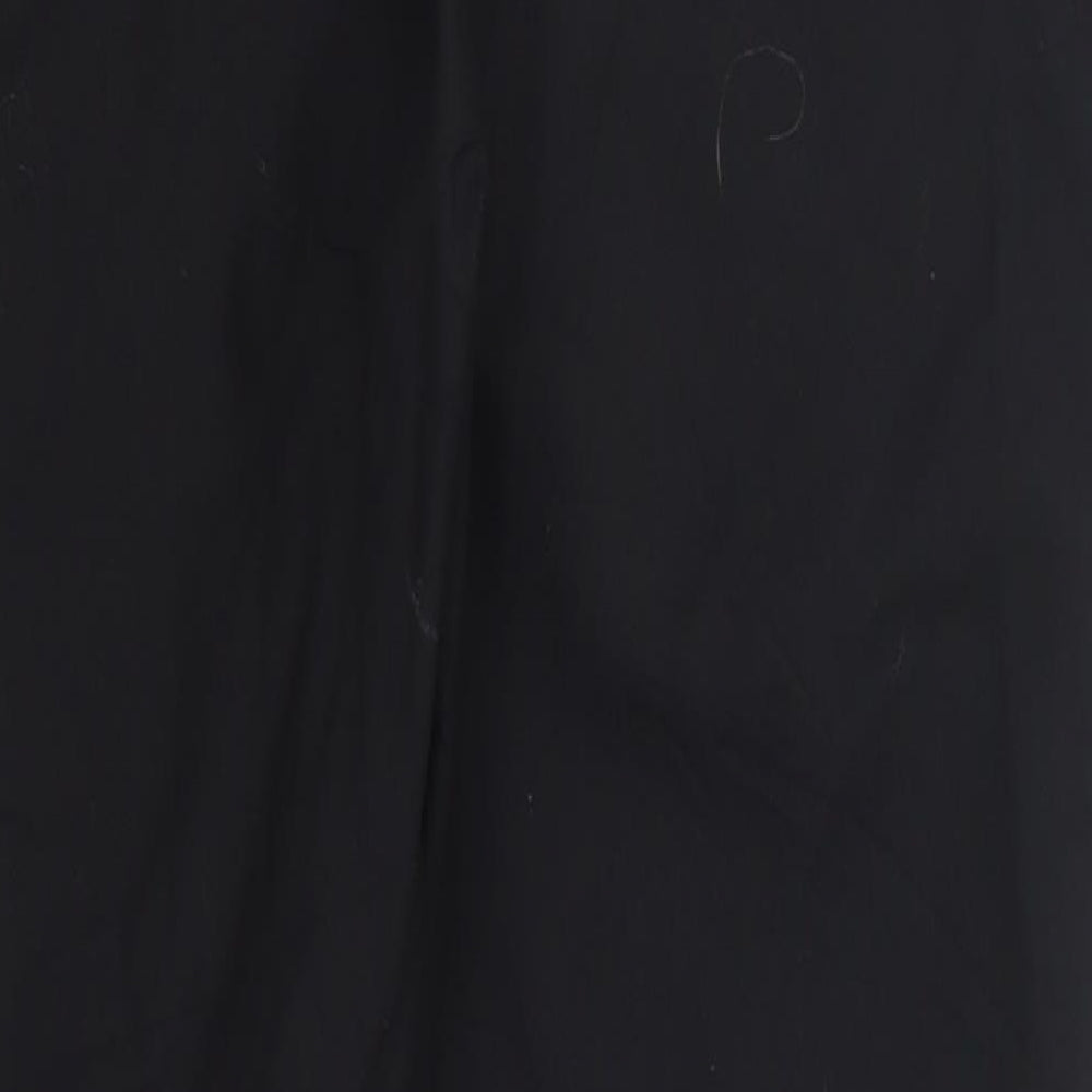 Neo Noir Womens Black   Trousers  Size M L26 in