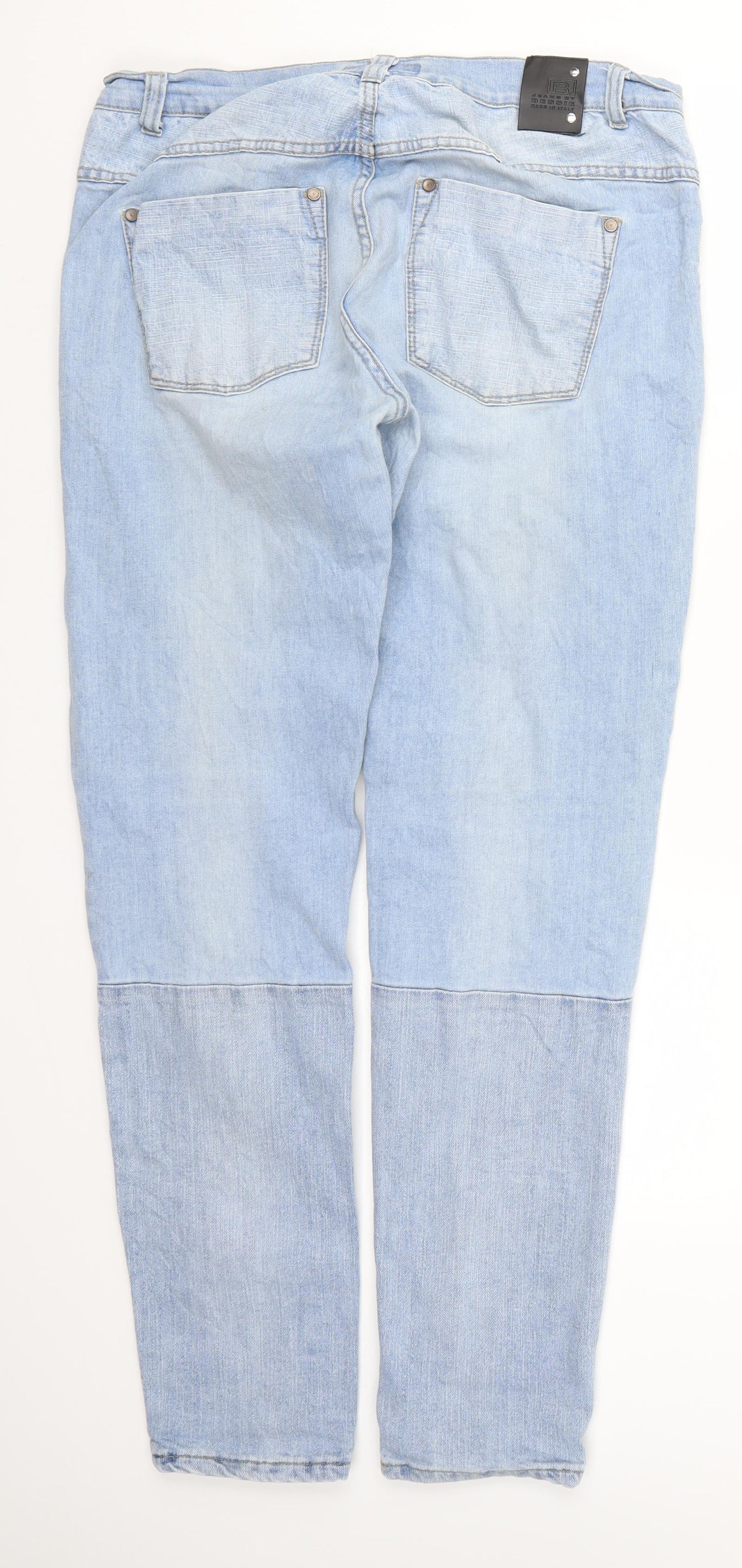 Bessie Womens Blue  Denim Tapered Jeans Size 32 L32 in