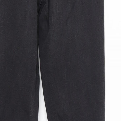 Womens UK Size 8 Preworn Regular Fit Skinny Grey Jeans