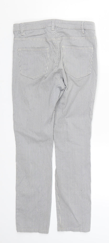 Womens UK Size 8 H&M Regular Fit Skinny Blue Jeans